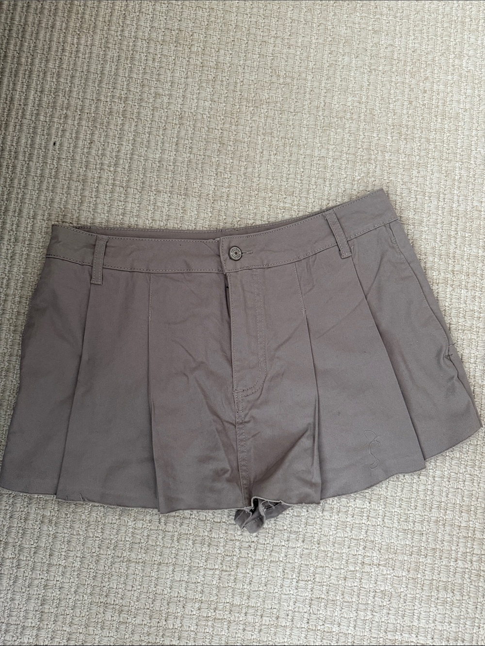 Women's Pleated Mini Skort